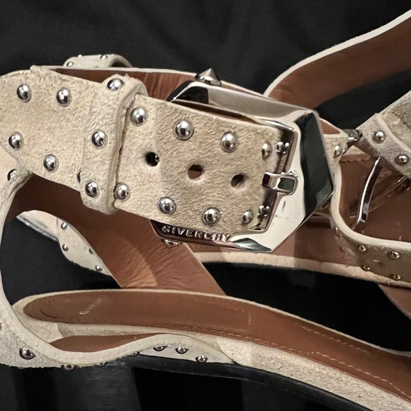 Givenchy suede heeled sandals - Size 38 - Picture 2 of 7
